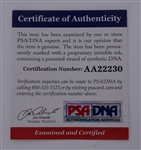 Donald Trump Autographed Make America Great Again Hat PSA/DNA
