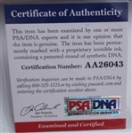 Donald Trump Autographed Make America Great Again 12 x 18 Artwork PSA/DNA