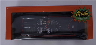 Batmobile From Batman Classic TV Series w/ Batman & Robin Bendable Figures