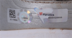 Aaron Judge 2018 Game Used & Autographed Cleats MLB & Fanatics
