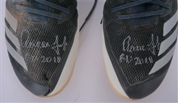 Aaron Judge 2018 Game Used & Autographed Cleats MLB & Fanatics