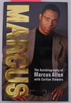 Lot of 2 Marcus Allen & Tom Landry Autographed Books