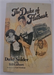 Lot of 2 Joe DiMaggio & Duke Snider Autographed Books Beckett
