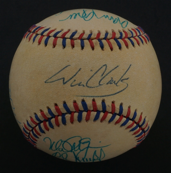 1984 USA Olympic Baseball Team Signed Olympiad Baseball Beckett LOA