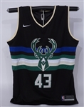 Thanasis Antetokounmpo Autographed Milwaukee Bucks Jersey *English & Greek* JSA