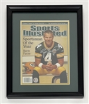 Brett Favre Autographed & Framed Sports Illustrated Cover