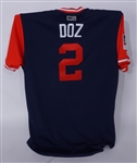 Brian Dozier 2017 Minnesota Twins Game Used Players Weekend Jersey MLB