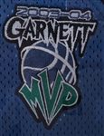 Kevin Garnett Autographed & Inscribed Framed Minnesota Timberwolves MVP Jersey LE #48/121 UDA