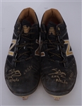 Miguel Sano 2015 Minnesota Twins Game Used & Autographed Cleats From Rookie Season 2 HR Game w/ JSA LOA & Player Provenance