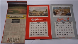Lot of 3 Vintage Baseball Calendars