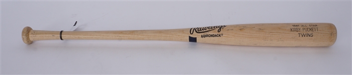 Kirby Puckett 1991 Game Ready All-Star Bat