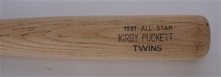 Kirby Puckett 1991 Game Ready All-Star Bat