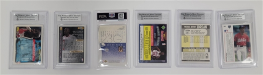 Lot of 12 Michael Jordan Graded Cards 