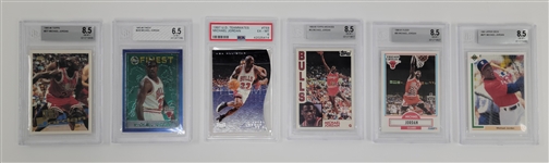 Lot of 12 Michael Jordan Graded Cards 