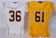 Lot of 4 Minnesota Gophers Game Issued Football Jerseys