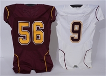 Lot of 4 Minnesota Gophers Game Issued Football Jerseys