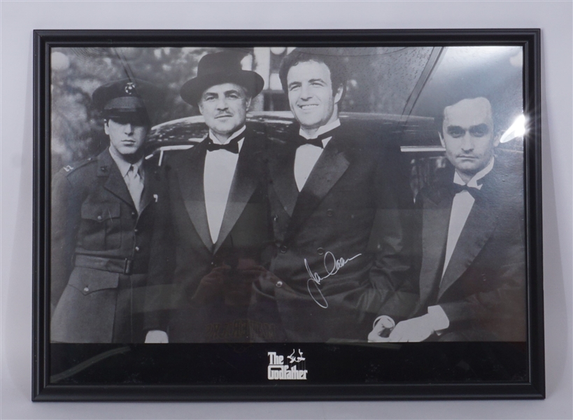James Caan Autographed & Framed "The Godfather" Poster Beckett LOA