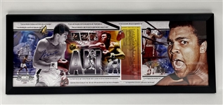 Muhammad Ali Autographed & Framed LE 155/200 Panoramic Photo