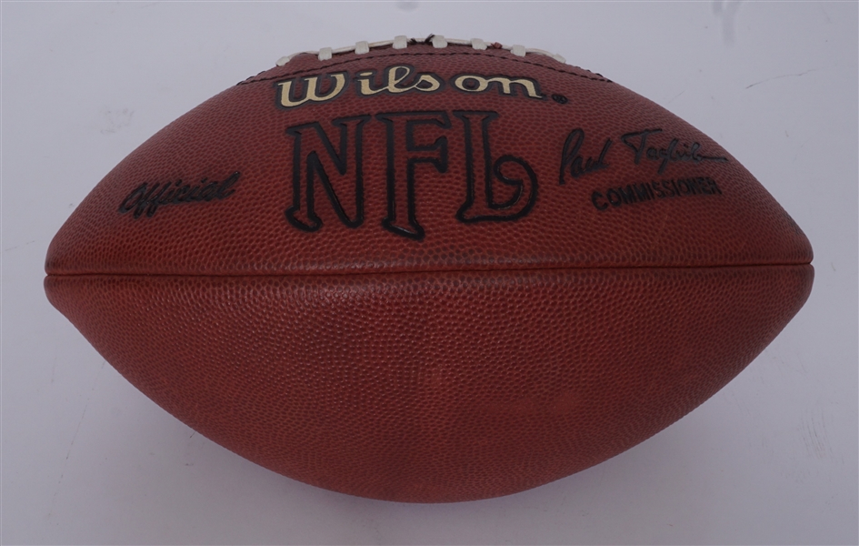 Philadelphia Eagles 12/31/2000 Playoff Game Used Football w/ Team Provenance