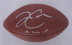 David Carr 2002 Game Used Autographed & Inscribed Football TriStar