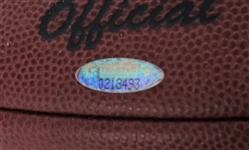 David Carr 2002 Game Used Autographed & Inscribed Football TriStar