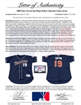 Tony Gwynn 2000 San Diego Padres Game Used & Autographed Jersey w/ Sports Investors LOA & Beckett