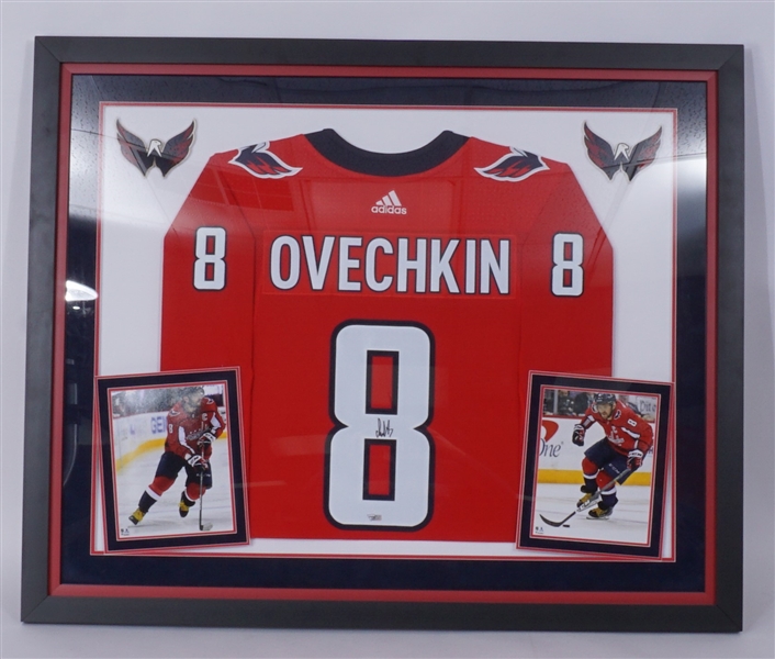 Alexander Ovechkin Autographed & Framed Washington Capitals Jersey