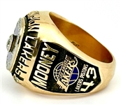 1988 Los Angeles Lakers “Back-to-Back” NBA World Champions 14K Gold & Diamond Ring
