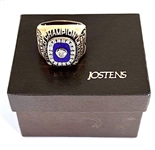 1988 Los Angeles Lakers “Back-to-Back” NBA World Champions 14K Gold & Diamond Ring