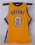 Kobe Bryant Autographed 1999-00 Mitchell & Ness Lakers NBA Finals Jersey PSA/DNA & Beckett