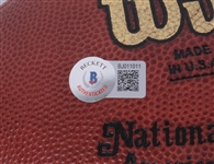 Emmitt Smith Game Used & Autographed Football Beckett & Team Provenance