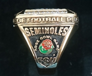 Dalvin Cook 2015 Florida State Seminoles Rose Bowl Ring w/Presentation Box