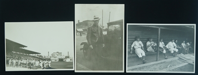 Minneapolis Millers Lot of 3 Original 1936 Photos w/Spencer Harris