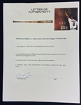 Cal Ripken Jr. 1984-85 Game Used Bat w/Signed Ripken LOA & PSA/DNA LOA