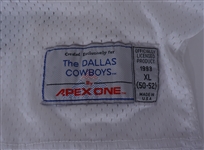 Troy Aikman 1993 Dallas Cowboys Game Issued Jersey w/ Dave Miedema LOA