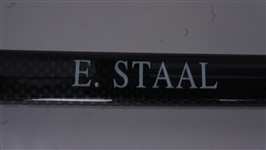 Eric Staal Game Used & Autographed Hockey Stick w/ Team Provenance