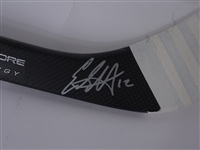 Eric Staal Game Used & Autographed Hockey Stick w/ Team Provenance