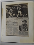 Kirby Puckett's Personal Scrapbooks *2 Signatures* w/ Puckett Family Provenance
