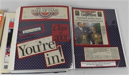 Kirby Puckett's Personal Scrapbooks *2 Signatures* w/ Puckett Family Provenance