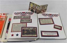 Kirby Puckett's Personal Scrapbooks *2 Signatures* w/ Puckett Family Provenance