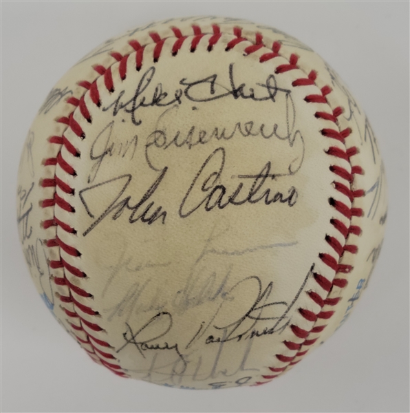 Minnesota Twins Greats Autographed OAL Baseball - 34 Signatures w/ Puckett Beckett LOA