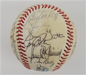 Minnesota Twins Greats Autographed OAL Baseball - 34 Signatures w/ Puckett Beckett LOA