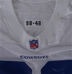Emmitt Smith 1998 Dallas Cowboys Game Issued Jersey w/ Dave Miedema LOA