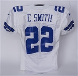 Emmitt Smith 1998 Dallas Cowboys Game Issued Jersey w/ Dave Miedema LOA