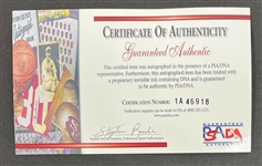 Kobe Bryant 2001 NBA Finals Autographed Game Basketball PSA/DNA & JSA
