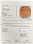 Kobe Bryant 2001 NBA Finals Autographed Game Basketball PSA/DNA & JSA