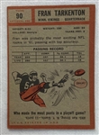 Fran Tarkenton 1962 Topps Rookie Card