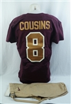 Kirk Cousins 2016 Washington Redskins Game Used Throwback Jersey & Pants Worn vs. Minnesota Vikings on 11/13/2016 w/ Redskins MeiGray LOA