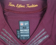 Kirk Cousins 2016 Washington Redskins Game Used Throwback Jersey & Pants Worn vs. Minnesota Vikings on 11/13/2016 w/ Redskins MeiGray LOA