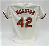 Mike Mussina 1991 Baltimore Orioles Game Used Rookie Jersey w/ Dave Miedema LOA